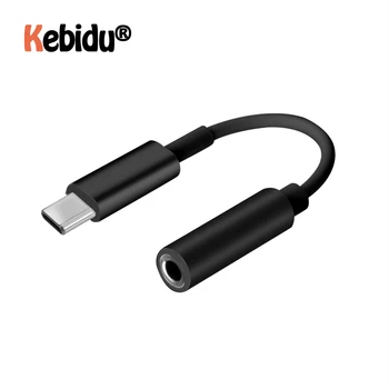 

USB Type C 3.5 Jack Earphone USB C To 3.5mm AUX Mini Headphones Adapter For Huawei Mate 20 P30 Pro For Xiaomi Audio Cable