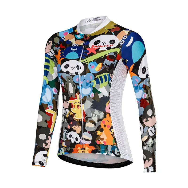 Women Long cycling jersey (9)