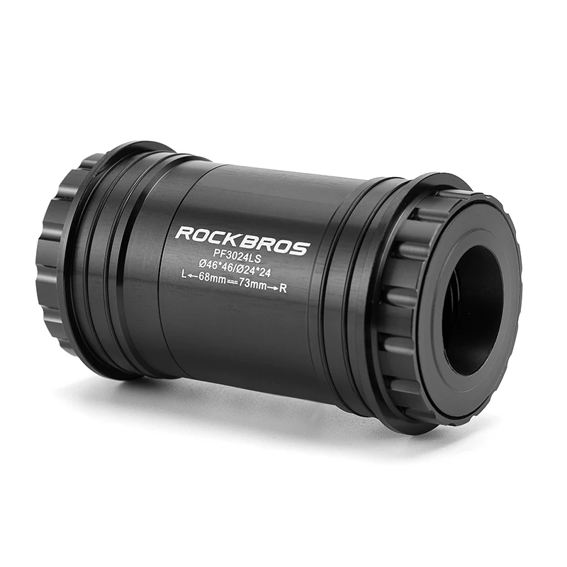 ROCKBROS Press-in Bicycle Bottom Bracket Thread Lock Ceramic Bottom Bracket BB86/90 Washer Five-way 68-73/86.5-92 Bike Parts