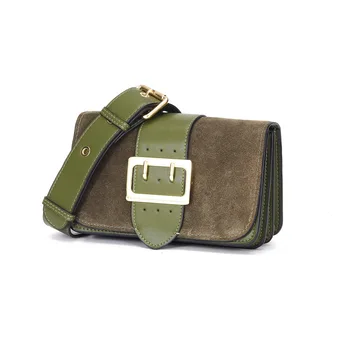 

Bag Women's 2020 New Fashion Shoulder Bag Korean-Style Wide Shoulder Strap Messenger Bag Square Sling Bag Handbag