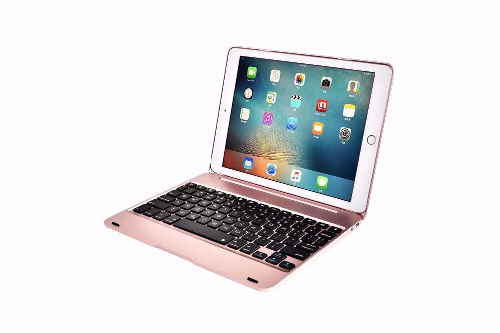 estojo com teclado, capa para iPad 2017,