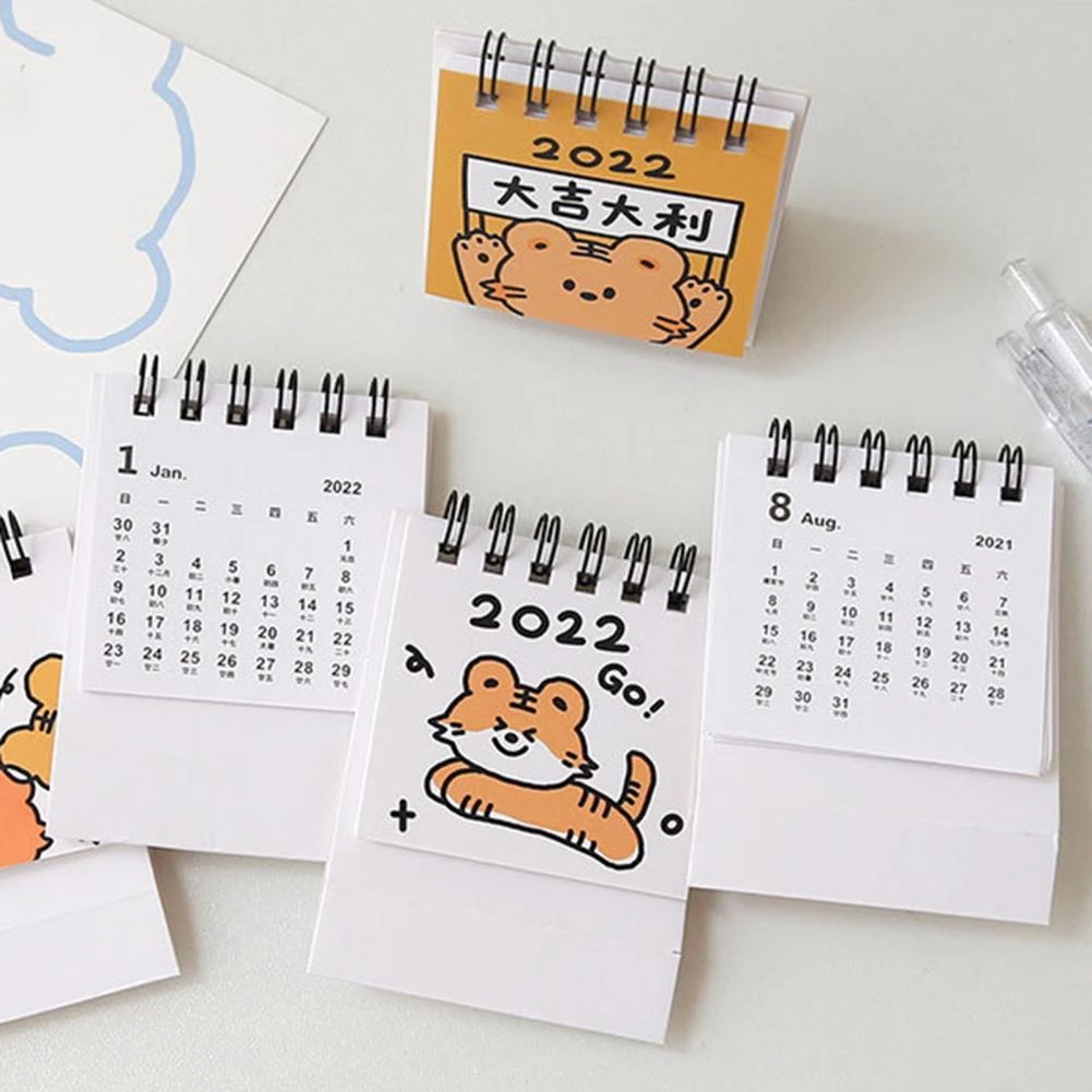 Farmacologie Ik heb een contract gemaakt hoofd Bureau Kalenders Kleine Formaat Kalender Agenda Papier Exquise Nuttig 2022  Academische Klein Bureau Kalender|Windgongen en hangende decoraties| -  AliExpress