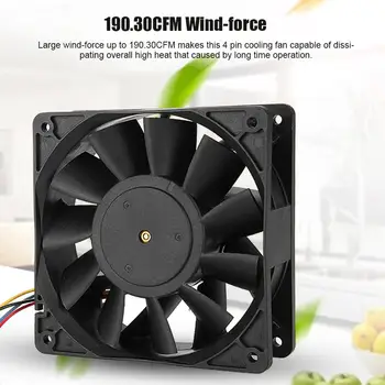 

FFB1212EHE 12V 12038 3A 4000RPM Dual Ball Bearing Cooling Fan for PC Case CPU