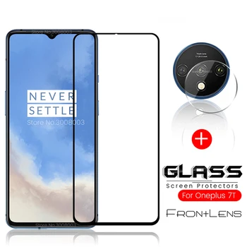 

2-in-1 Camera Glass + Screen Protector Tempered Glass For Oneplus 7t Protective Glass On One Plus 7 t t7 Safety Glass Oneplus7t