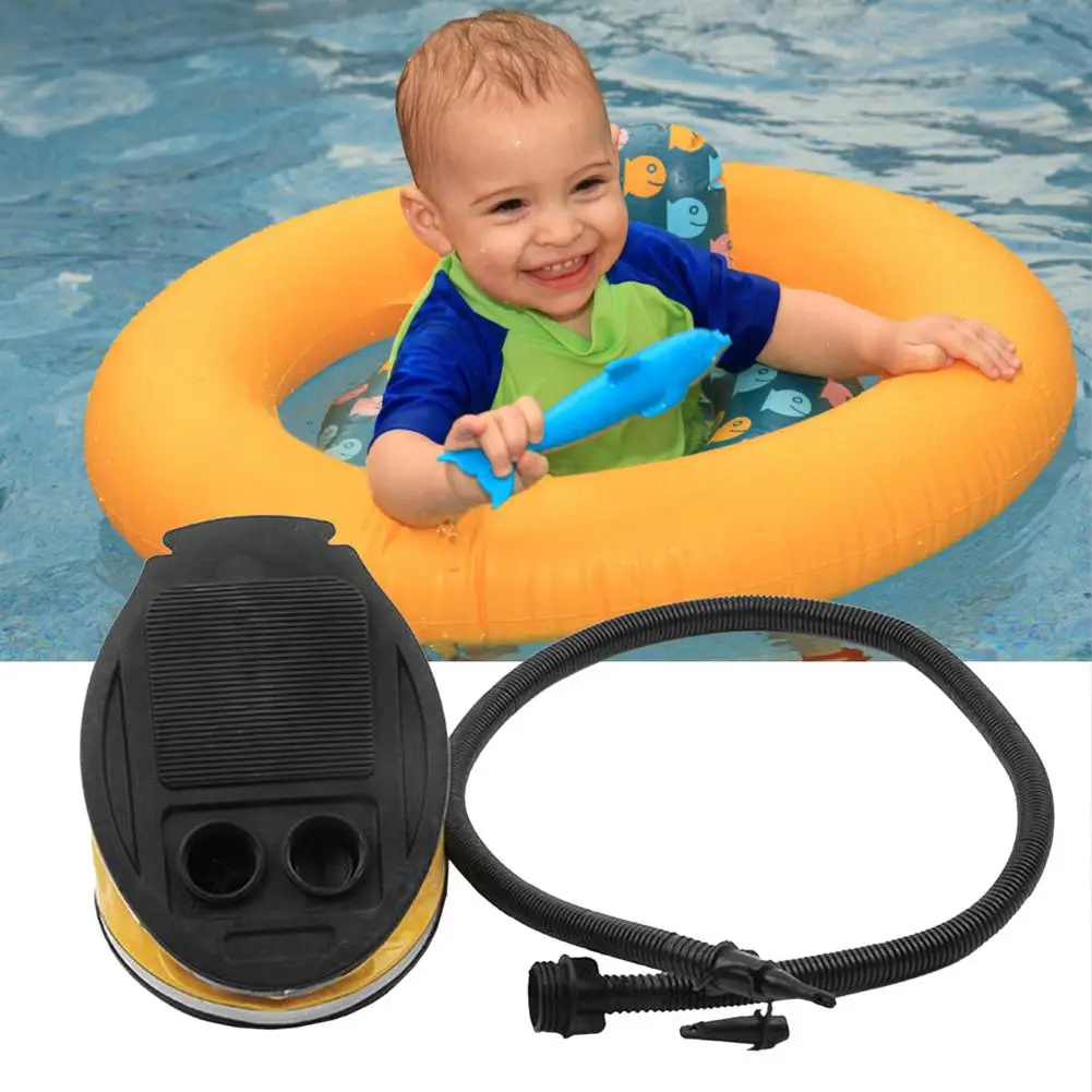 Fuß Pumpe Luftpumpe für Aufblasbare Boot Wasser Schwimmt Luft Matratze Bett  Sport Camping - AliExpress