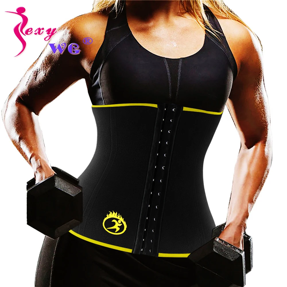 SEXYWG Waist Support Body Shaper Slim Waist Trainer Women Neoprene