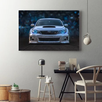 

Tuning Car Subaru WRX Home Decoration Wall Art Canvas Paintings Cool Pictures Hd Prints Modern Poster Bedroom Modular No Frame