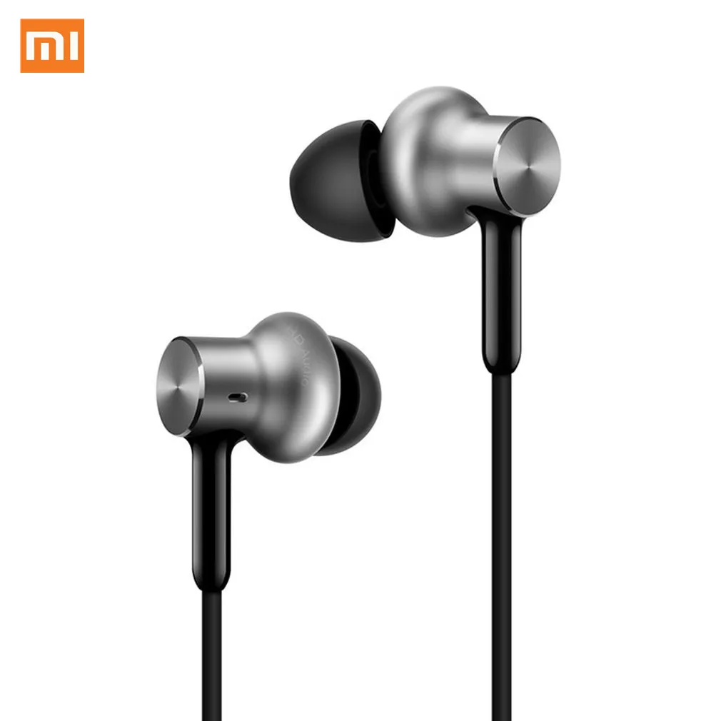 

Original Xiaomi Mi In-Ear Hybrid Pro HD Earphone With Mic Noise Cancelling Mi Headset for Mobile Phones Huawei Redmi 4