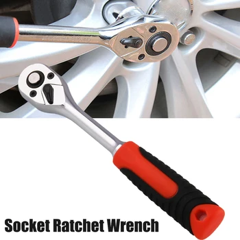 

Labor Saving Manual Hand Tool Car Quick Release Auto Socket Ratchet Wrench 1/2 Inch Oval Head Universal Tire Repair Professional