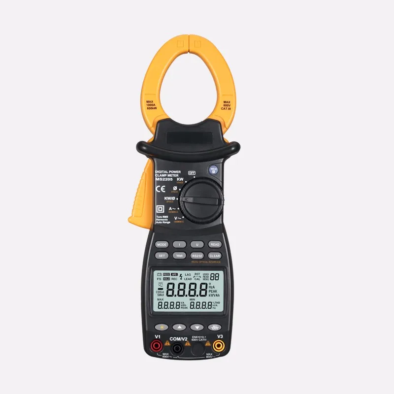 

Portable 6000 Counts Auto Range Clamp Power Meter