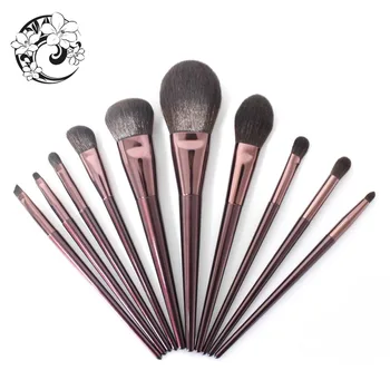 

ENERGY Brand Professional 10pcs Brush set Synthetic Hair Beautiful handle Brush Brochas Maquillaje Pinceaux Maquilla dd