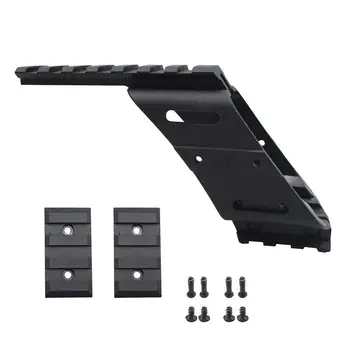 

Universal Tactical AEG Pistol Plastic Polymer Base Quad Rail Picatinny Sight Laser lighting Scope Mount For 17 5.56