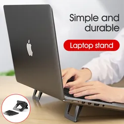 1 paire de Support Invisible Portable pour ordinateur Portable et téléphone Portable, coussin de refroidissement universel, conception antidérapante, Support triangulaire 