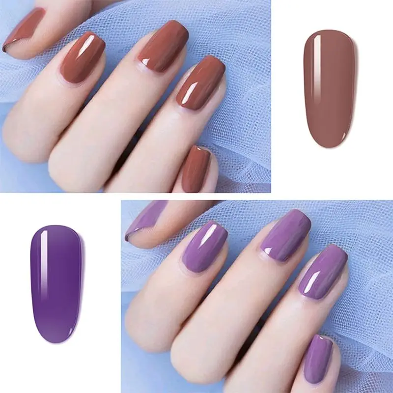 3 in 1 Nail Polish Pen Gel Varnish One Step No Need Top Base Special Design Professional Home Use 24 Colors