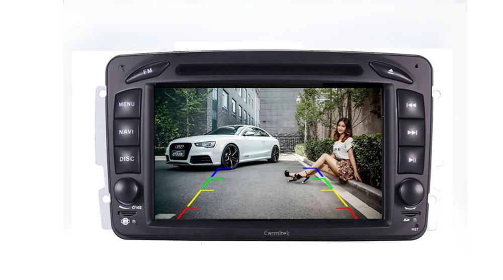 Cheap Android 9.0 2din CAR DVD PLAYER For Mercedes Benz W209 W203 W168 M ML W463 Viano W639 Vito Vaneo  GPS Navi Radio USB SD Free Map 8