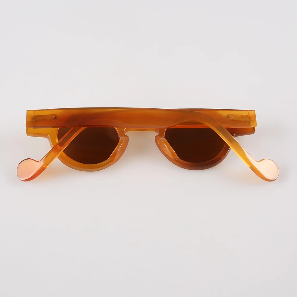 Occhiali da lettura ottici fatti a mano in corno di caffè tondo largo  occhiali da vista occhiali da vista occhiali da sole - AliExpress Apparel  Accessories