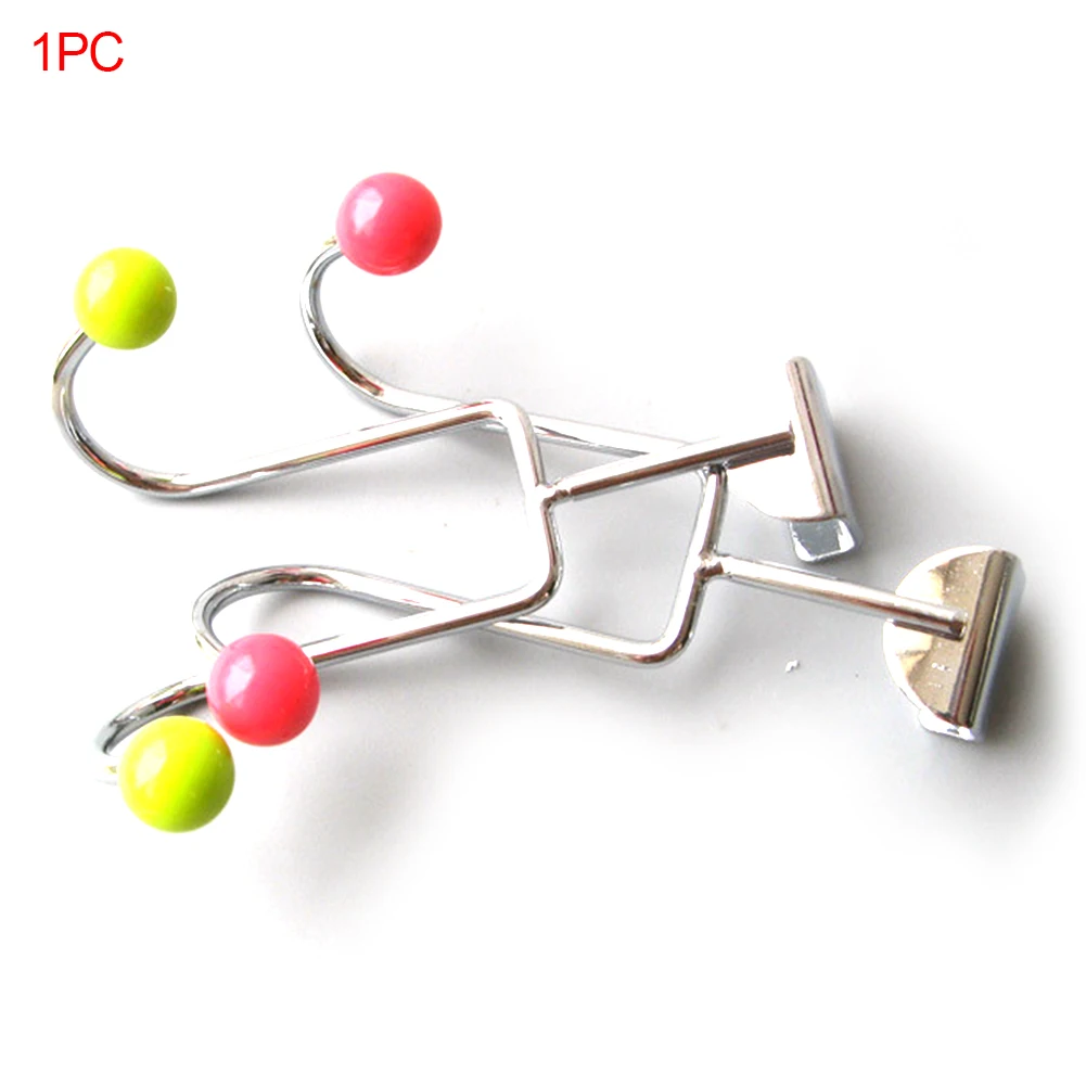 Multi Use Durable Stainless Steel Home Supplies Space Saving Hook Over The Door Strong Load Capacity Movable No Drilling Hangers