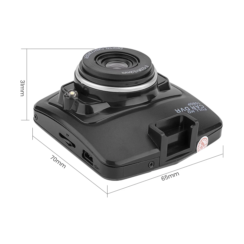 Najtaniej Aoshike nowy oryginalny Mini samochód Dashcam kamera dvr SD 1080P rejestrator wideorejestrator g sensor Night Vision Trace Camera