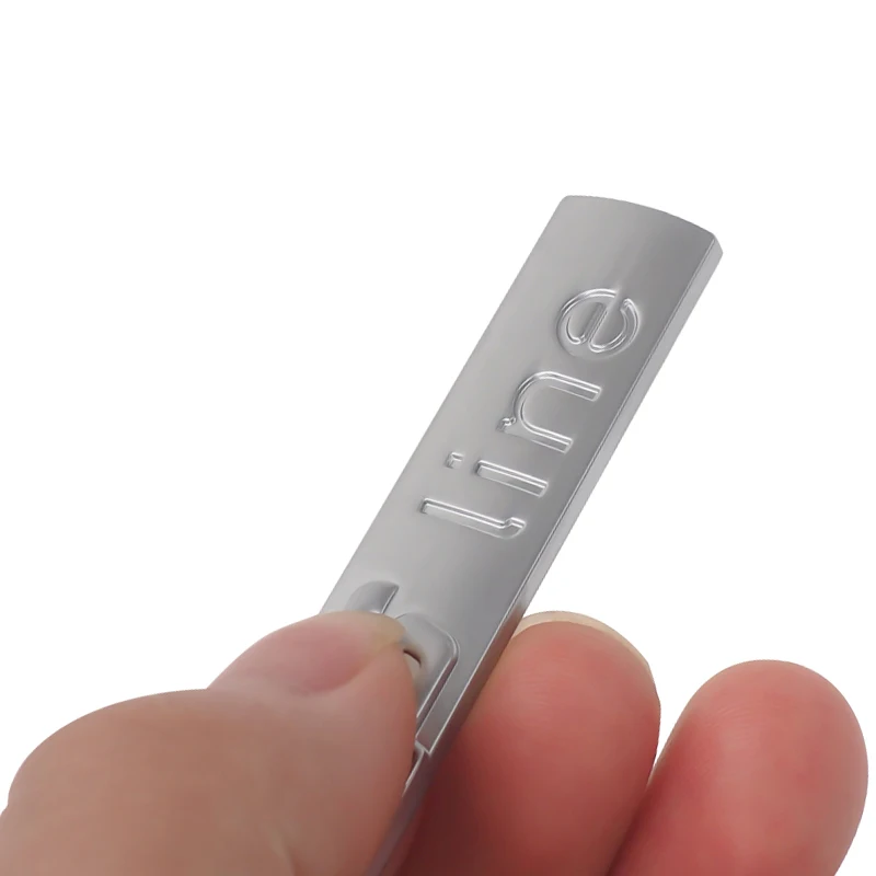 

20pcs Matte/Bright Silver Side Fender Stickers for Audi Sline A6 C6 A3 A1 A4 A5 A7 A8 A4L A6L Q3 Q5 Q7 RS TT S3 S4 S5 S6 S7 S8