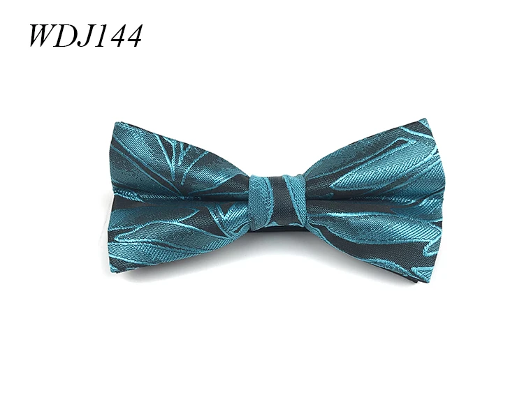 Party Wedding Bow Tie for Men Luxury Polyester Woven Mans Bowtie