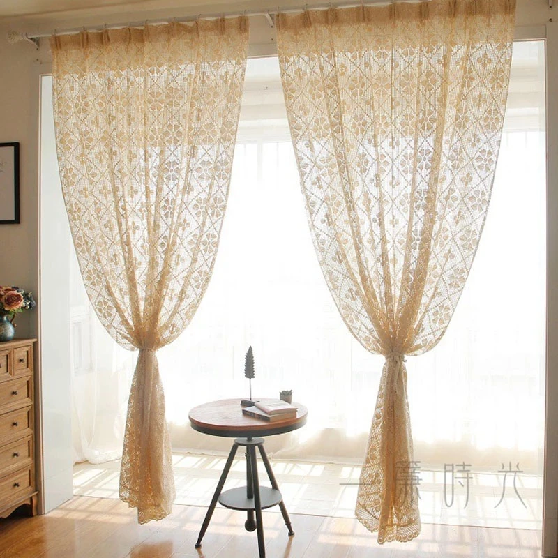 curtain boho