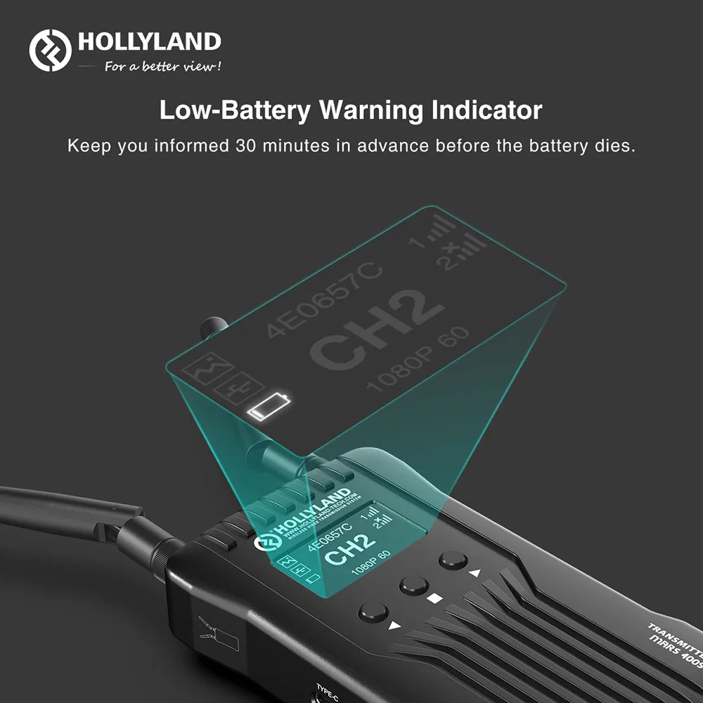 Видеосендер Hollyland Mars 400S SDI/HDMI 140 метров 400s Беспроводная система передачи видео HD