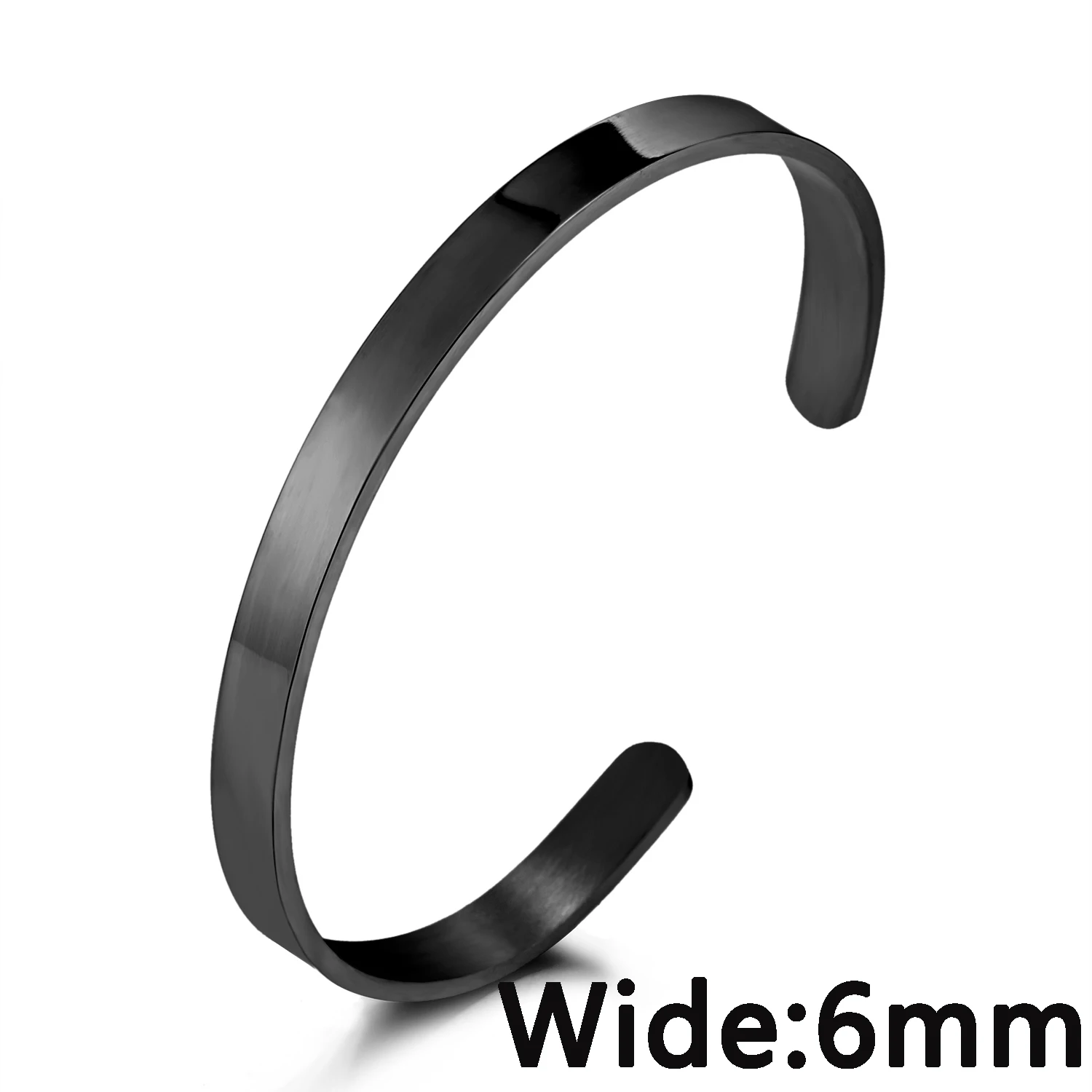 1PC Stainless Steel Personalized Engraved Custom Name Letters Bracelet&Bangle For Women Men Fashion Jewelry Gift