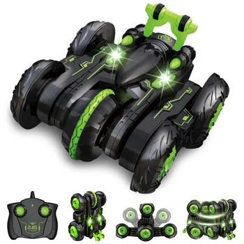 

Remote Control Stunt Car Twisting Off-Road Vehicle Light 360 Degree Flips Rotating Tumbling RC Stunt Car Toy Gift Kids Adults
