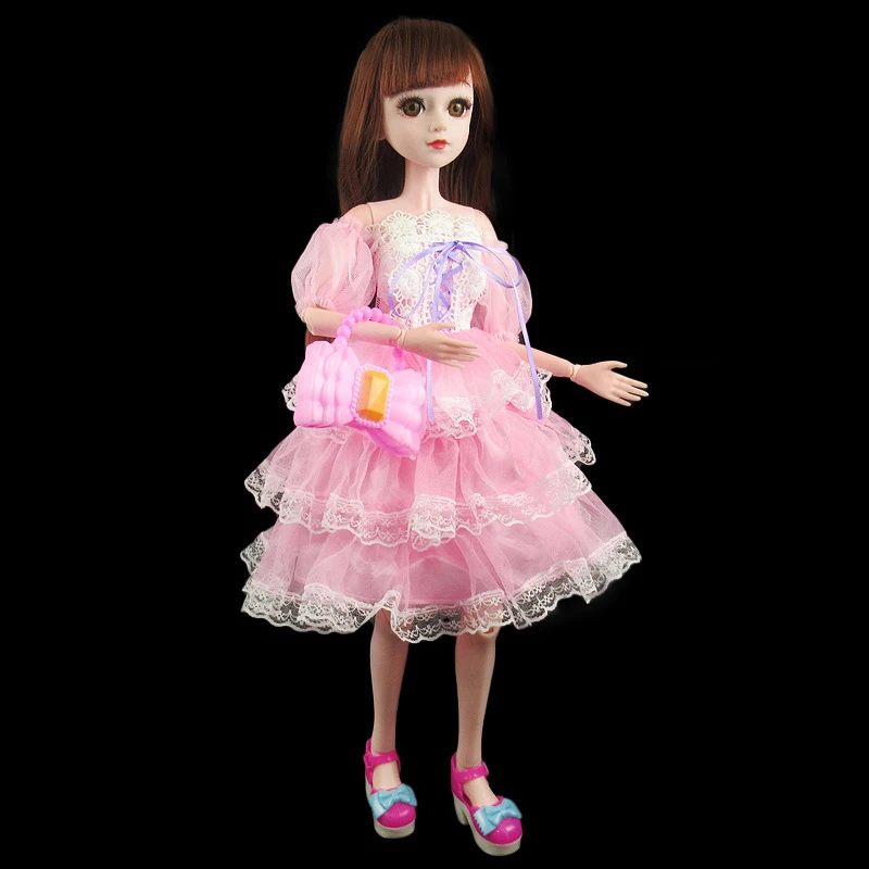 Новинка 60 см 1/3 18 подвижные швы Bjd куклы игрушки с модной одеждой туфли кукольные