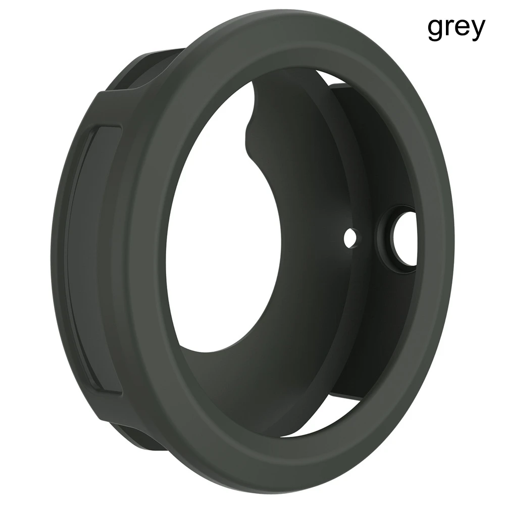 Новое поступление мягкий силиконовый защитный чехол для часов Защитные пленки для Garmin Vivoactive 3 мягкий силиконовый чехол прочный - Цвет: Серый