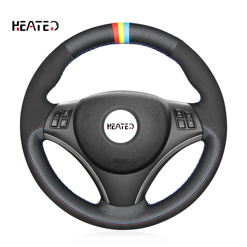 

Оплетка для руля Крышка для BMW E90 E91 E92 E93 E87 E81 E82 E88 X1 E84