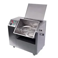 25kg capacity stainless steel food mixer noodle dough making machine meat mixer fish meat blender machine meat beater machine 2