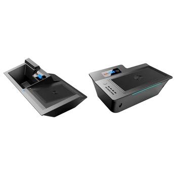 

2 Pcs Wireless Charging Phone Panel USB3.0 Charger Pad Holder-For Honda CRV 2017-2019 & for 2017-2019 Mazda CX-5