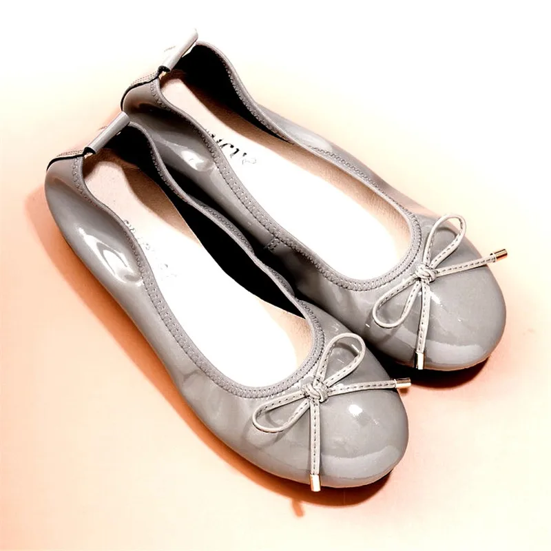 High Quality 2021 New Women Ballet Flats Genuine Leather Women Shoes Brand Driving Loafers Summer Women Casual Shoes Large Size