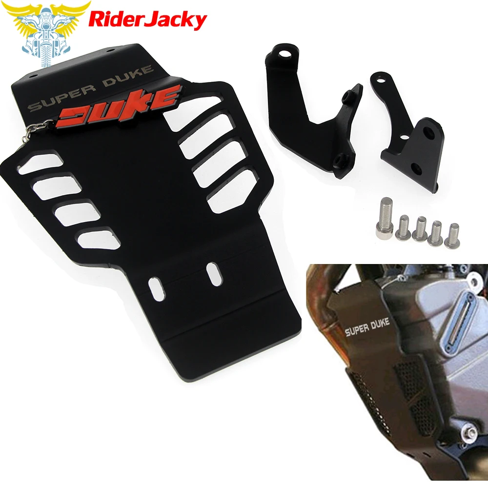 

For KTM 1290 Superduke 2013 2014 2015 2016 2017 2018 Super Duke Motorcycle Front Skid Plate Engine Guard Cover Protector