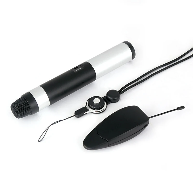 

New UHF Wireless Microphone Handheld Mic with Receiver for interview conference speech