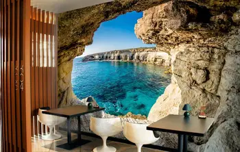 

[Self-Adhesive] 3D Coastal 38372 Wall Paper mural Wall Print Decal Wall Murals