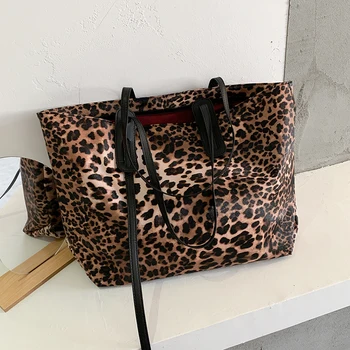 

Leopard Zebra Pattern PU Leather Shoulder Bags for Women 2020 Handbag Designer Bag Hand Bags Women's Bag Trend Branded
