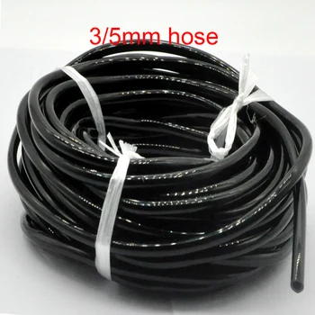 

20m-150m New PVC Micro Drip Irrigation Garden Hose , 3/5mm Garden Tube, Plastic Watering Flowers Tubing