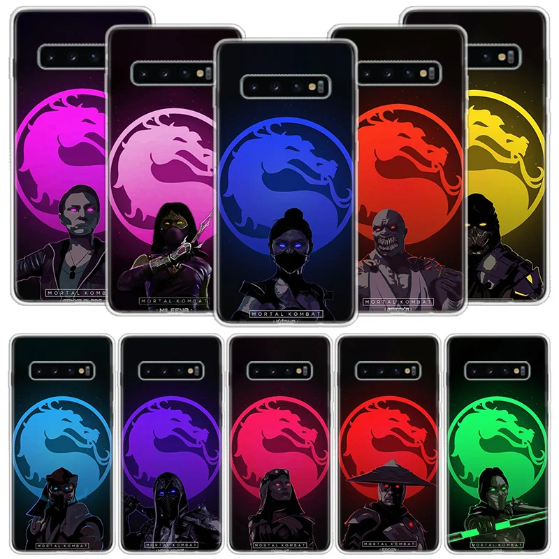 Hot Scorpion Zero Sub Mortal Kombat Phone Case For Samsung Note 20 Ultra 10 Lite 9 8 Galaxy A70 A50 A40 A30 A20E A10S Cover A6 | Мобильные