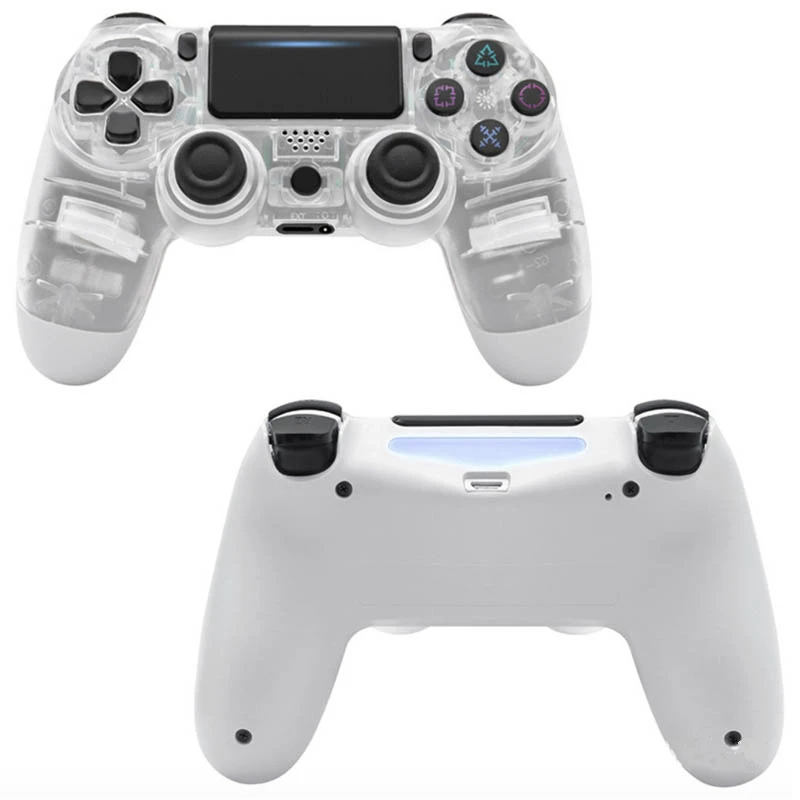 Bluetooth беспроводной USB проводной джойстик для PS4 контроллер подходит для Mando ps4 консоль для Playstation Dualshock 4 геймпад для PS3 - Цвет: Grey Wireless
