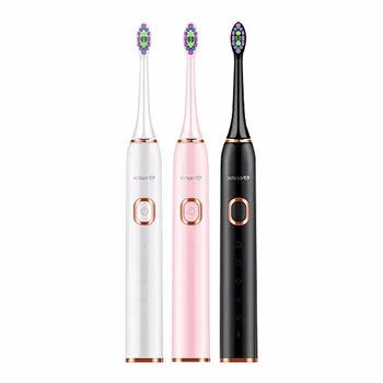 

Electric toothbrush Couples Rechargeable automatic waterproof soft fur toothbrush rotating home portable smart toothbrush
