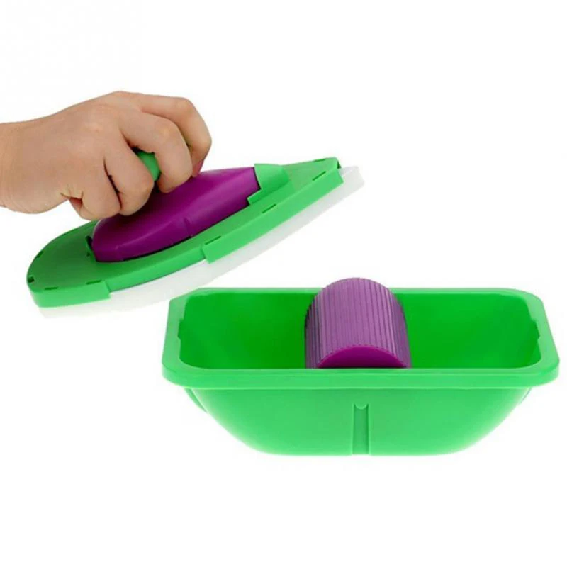 2pcs Sponges Wall Paint Roller Tray Household Wall Painting Brush Paint Pad Point Paint Home Decoration Tool