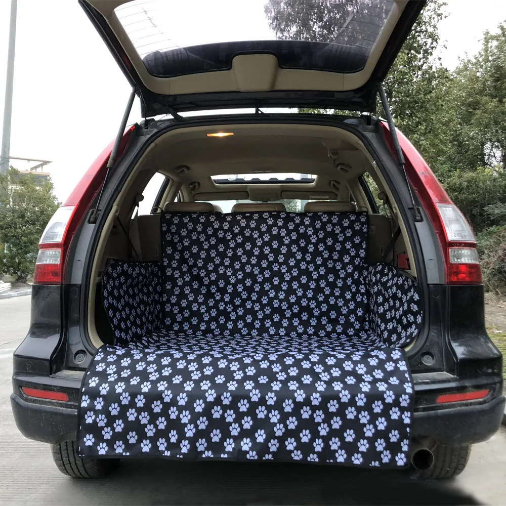 

Cross Border for Automobile Trunk Pad Waterproof Car Pet Mat Oxford Cloth Rear Box Dog Car Supplies