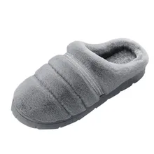 Зимние тапочки; мужские теплые домашние тапочки из короткого плюша; Домашние Нескользящие тапочки; повседневные мужские тапочки; большие размеры; capcie meskie; A40