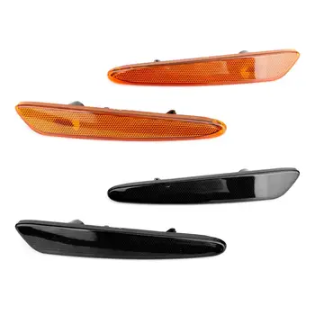 

Areyourshop 1 Pair Front Bumper Side Marker Parking Light Lamp Cover For Chevy Z06 2006-2013 Parking Light Lamp Cover Car Parts