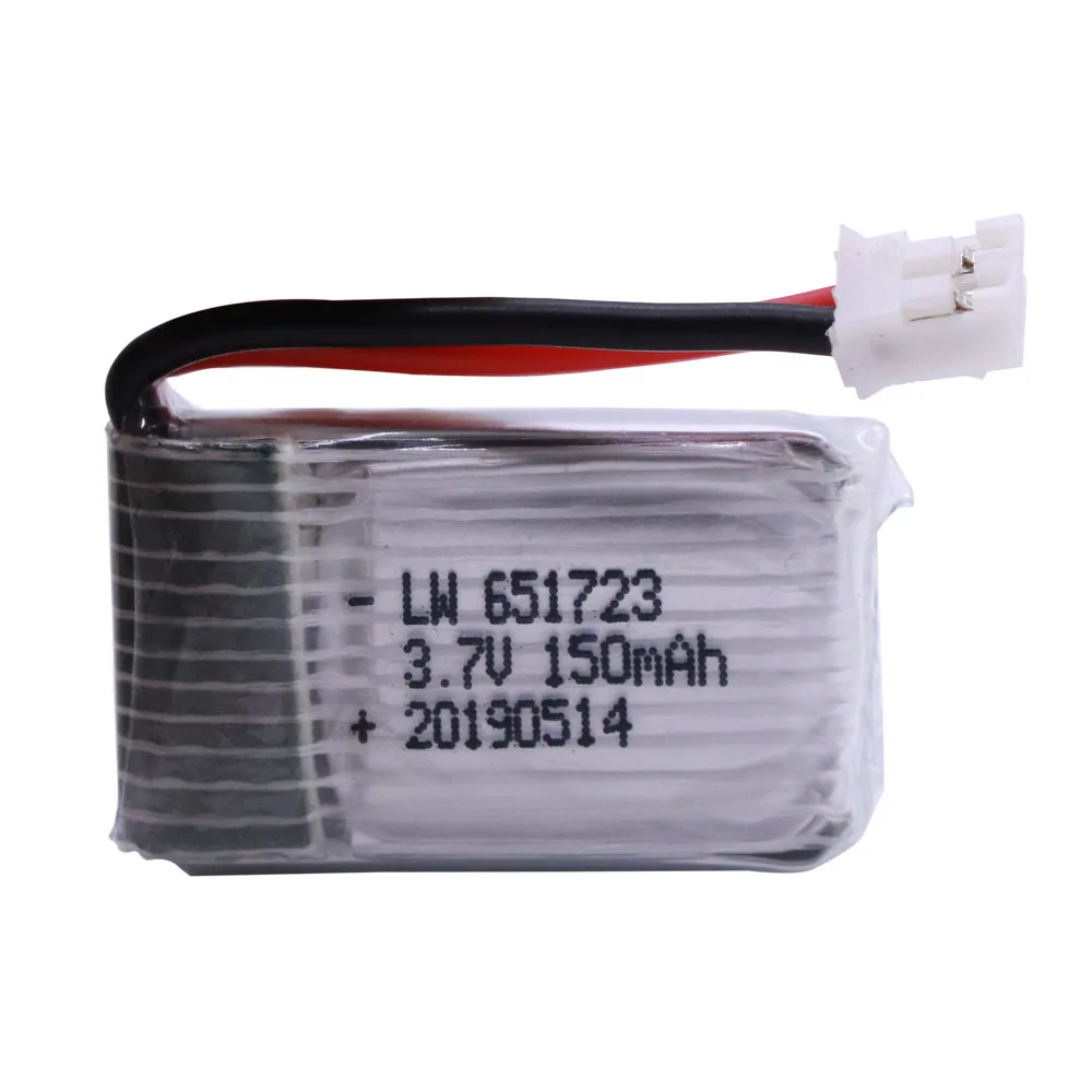 3,7 в 150 мАч lipo батарея для H36 E010 E011 E012 E013 Furibee F36 RC Квадрокоптер части Li-po батарея 3,7 150 651723