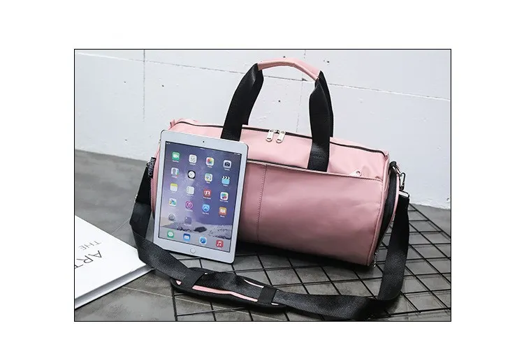 Модная вместительная Мужская и женская сумка для путешествий из ткани Оксфорд, Корейская многофункциональная сумка для обуви, Влажная и сухая разделительная сумка