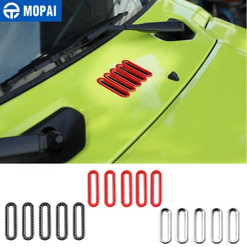 

MOPAI Styling Mouldings ABS Car Air Inlet Outlet Vent Intake Decor Ring Stickers for Suzuki Jimny 2019+ Exterior Accessories