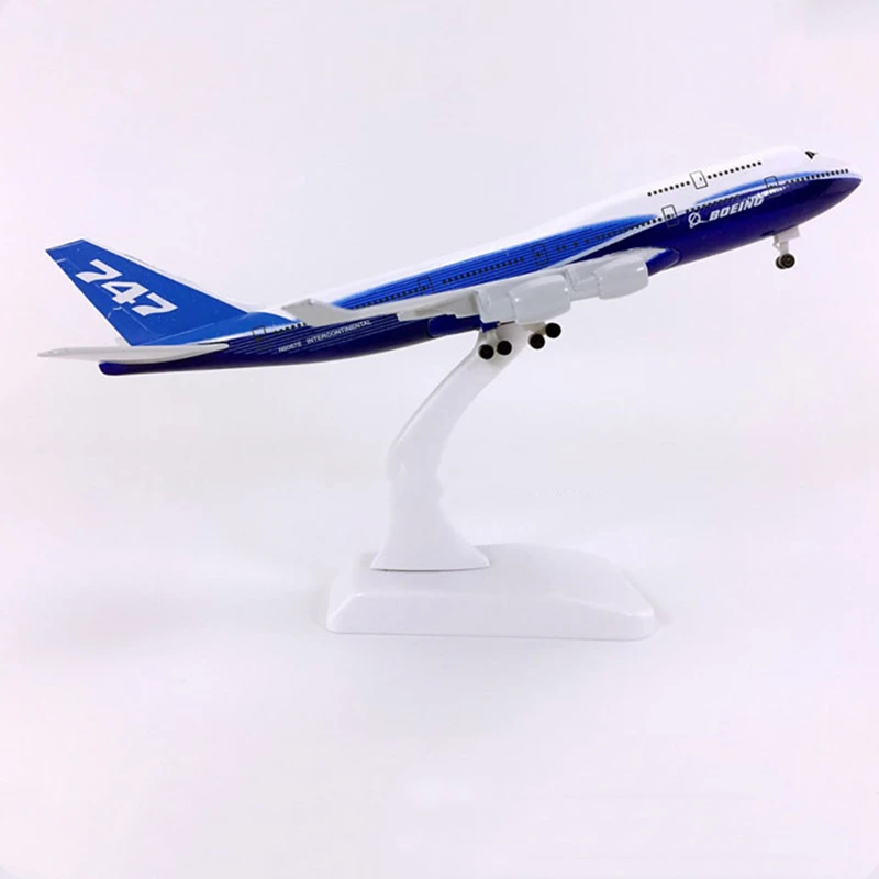 20CM Airplanes Boeing B747 B787 Airbus A350 A320 Airlines Plane Models Aircraft Toys With Landing Gear Kids Gifts Collection 4